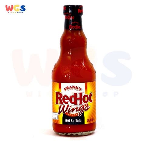Frank S Franks Redhot Wings Hot Buffalo Sauce 354 Ml Lazada Indonesia