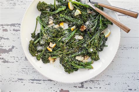 Roasted Broccolini With Lemon Recipe — The Mom 100