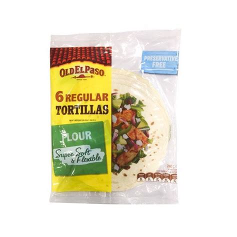 Bánh Tortillas Super Soft And Flexible Old El Paso Úc Flour Xanh Shopee Việt Nam