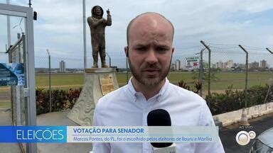 TEM Notícias 1ª Edição Bauru Marília Candidato bauruense ao senado