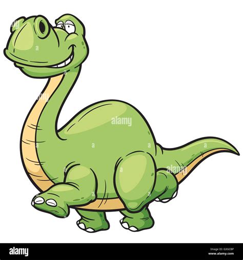 Vektor Illustration Comic Dinosaurier Stock Vektorgrafik Alamy