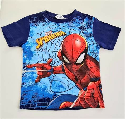 Spider Man Marvel Kinder Jungen T Shirt Gr 104 4Ykurzarm Sommer EBay