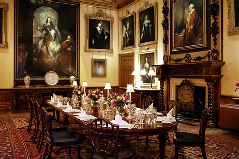 The State Dining Room from Go Inside the Home of Downton Abbey ...