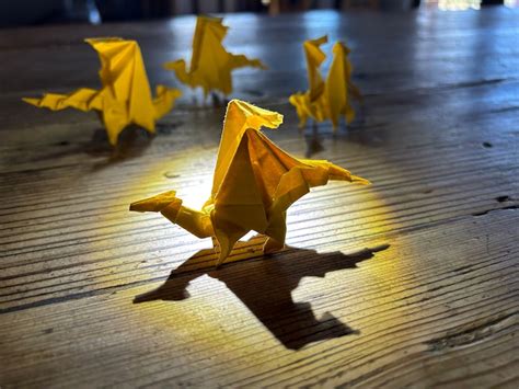 Origami Paper Dragon - Etsy