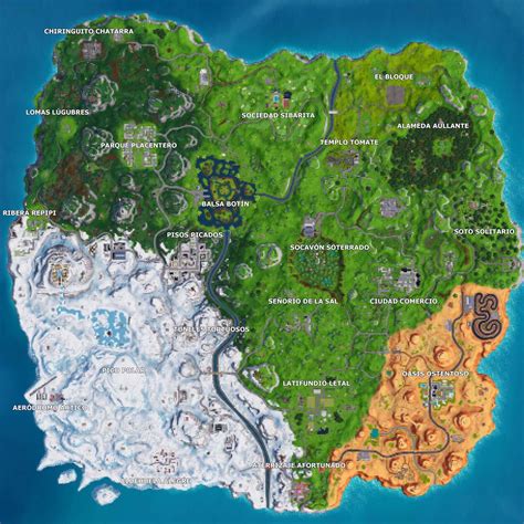 Visita Ubicaciones Con Nombre Diferentes En Fortnite Desafío Tiempo Extra