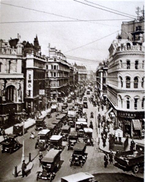 The City Queen Victoria Street At Its Intersection With Cannon Street