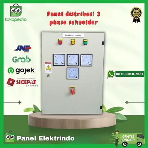 jual panel distribusi  phase schneider kab bekasi panel