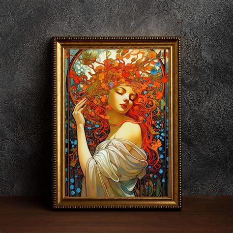 Alphonse Mucha Art Alphonse Mucha Print Art Nouveau Stained Glass