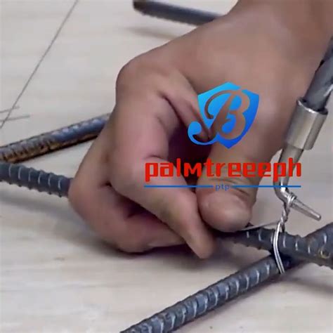 Fast Deliverysemi Automatic Rebar Tier Straight Rebar Tying Hook