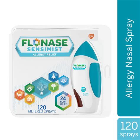 Flonase Sensimist Non Drowsy Decongestant Allergy Relief Medicine Nasal