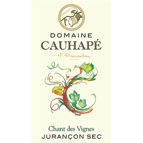 Domaine Cauhape Chant Des Vignes Sec Jurancon Future Arrival