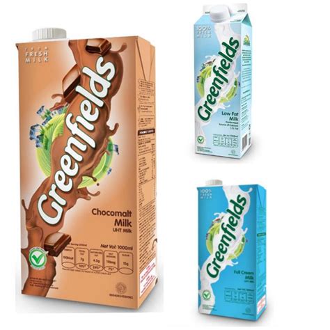 Jual SUSU GREENFIELDS UHT 1 LITER 1LITER GREENFIELDS UHT 1 LITER CHOCO