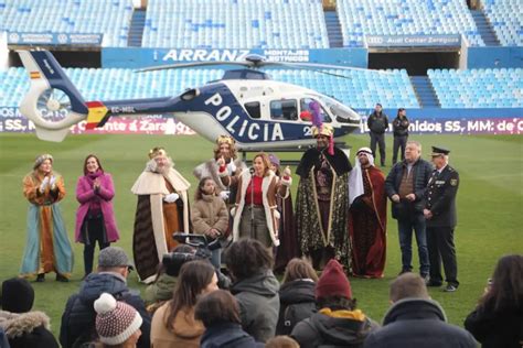 Llegan Los Reyes Magos A La Romareda