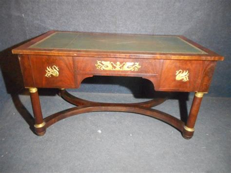 Bureau En Acajou Et Bronze Dor Poque Empire