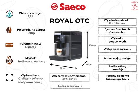 Ekspres Do Kawy Saeco New Royal Otc Ma Y Ekspres Na Kawy Mleczne Dom