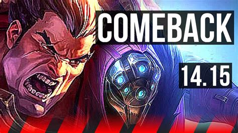 DARIUS Vs JAX TOP Comeback 500 Games Rank 11 Darius EUW