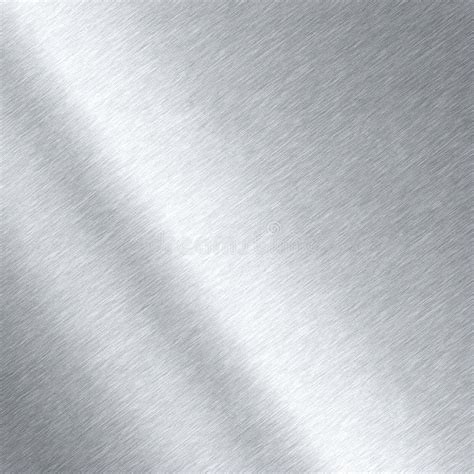 Shiny Brushed Metal Background Texture Polished Metallic Steel Plate