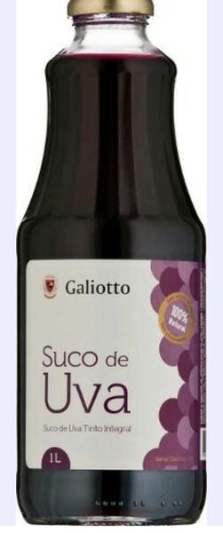 Supermercado Supremo Suco Galiotto Integral Tinto Uva Gf L