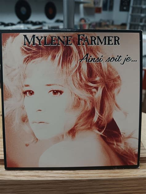 Mylene Farmer Ainsi Soit Je Cd Single