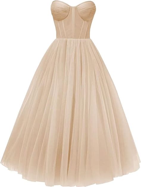 Amazon Tvuyet Corset Champagne Cocktail Dresses For Teens Formal