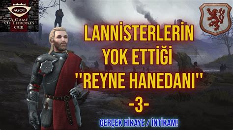 Jaime Lannister Kral Oldu Reyne Ntikam Ser Veni B L M