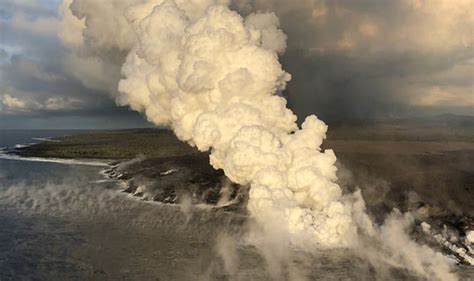 Hawaii Volcano Eruption Update Kilauea Crater Collapses Latest