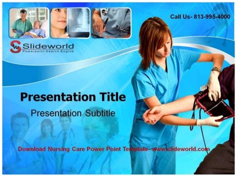 Nursing care powerpoint templates