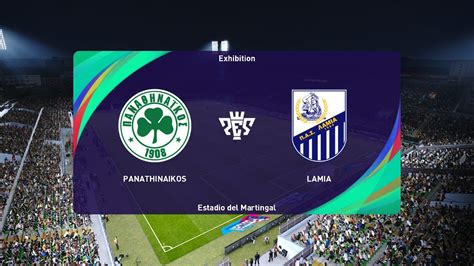 Panathinaikos Vs PAS Lamia 1964 05 02 2023 Stoiximan Super League PES