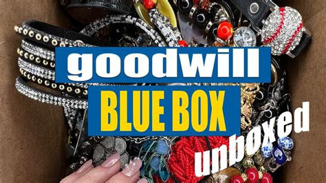 Goodwill Jewelry Bluebox Unboxing 3 YouTube