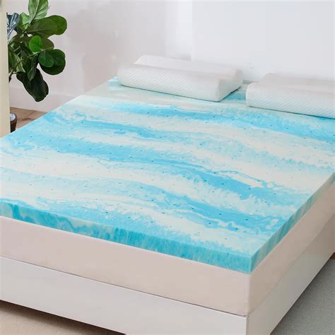 wOod-it 2,3,4 inches Mattress Topper, King Size Cooling Gel-Infused ...