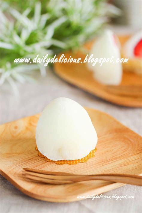 Dailydelicious Thai Youki Ichigo 雪苺娘 ゆきいちご Strawberry And Cream Daifuku Using 白玉粉