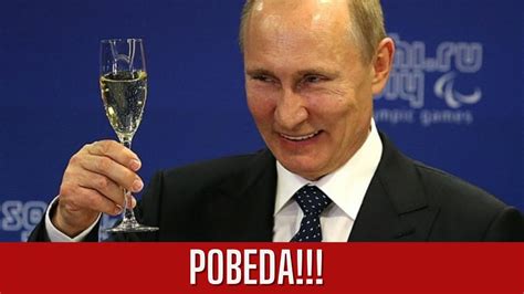 Velika Pobeda Rusije Putin Zadovoljno Trlja Ruke Youtube