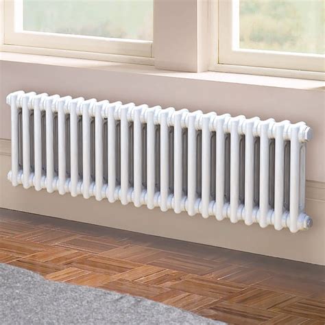 Acova 2 Column Radiator White W1042mm H300mm Departments Diy