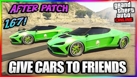 BRAND NEWGTA 5 GIVE CARS TO FRIENDS GLITCH 1 67 GC2F GTA 5 TRADE