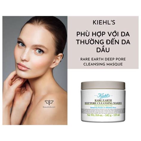 Mặt Nạ Đất Sét Kiehl s Rare Earth Deep Pore Cleansing Masque