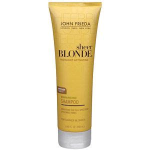 John Frieda Sheer Blonde Highlight Activating Brightening Shampoo