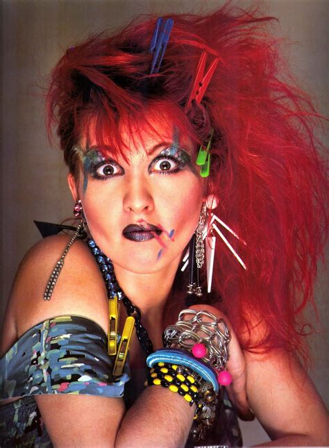 Cyndi Lauper Cyndi Lauper The Wedding Singer 80s Fashion