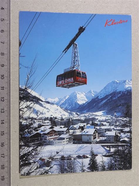 Klosters Luftseilbahn Klosters Gotschnagrat Parsenn 1990 Kaufen Auf