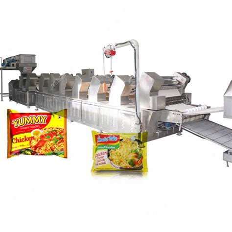 Stainless Steel Fully Automatic Fried Instant Noodles Production Line