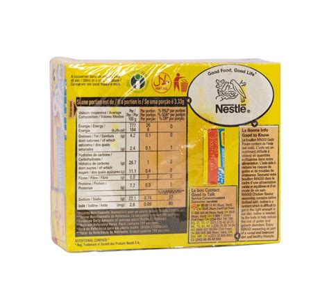 Maggi Chicken Seasoning Cubes 1 Pack TMA Global