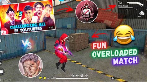 Fun Overloaded Match 😂 Classy One Bullet Challenge 😜😈 Classyfreefire Youtube