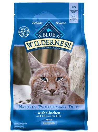 BLUE Wilderness Nature's Evolutionary Diet with Chicken for Indoor ...