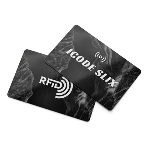 Custom Rfid Nfc Card Nxp Icodeslix S Iso Nfc Type Tj Rfid