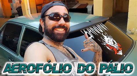 COMO INSTALAR AEROFÓLIO DO PÁLIO NO CHEVETTE YouTube