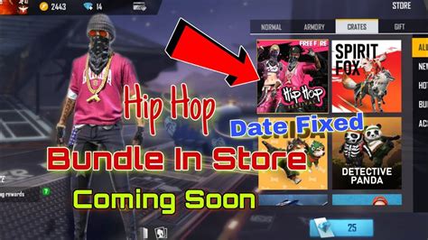 Free Fire Hip Hop Bundle Coming In Store Free Fire New Update Of