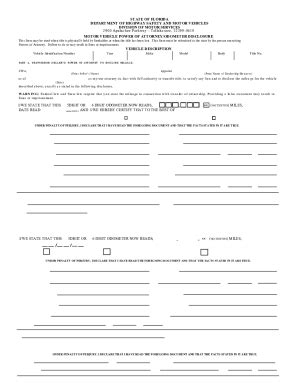 Fl Hsmv Fill And Sign Printable Template Online