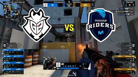 G Vs Movistar Riders Highlights Esl Pro League Playoffs Round