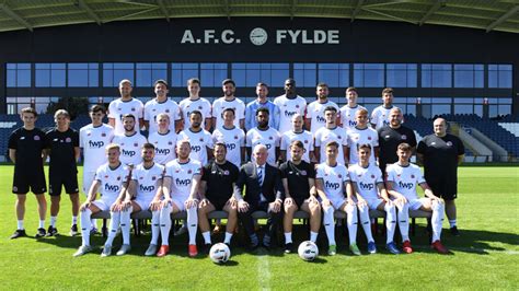 Afc Fylde First Team Squad Afc Fylde