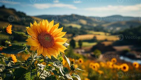 Sunflower Landscape Stock Photos, Images and Backgrounds for Free Download