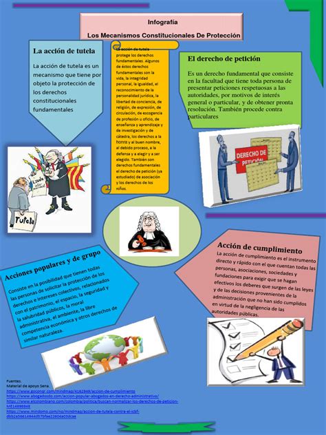 Infografía Sobre Los Mecanismos Constitucionales De Protección Ga1